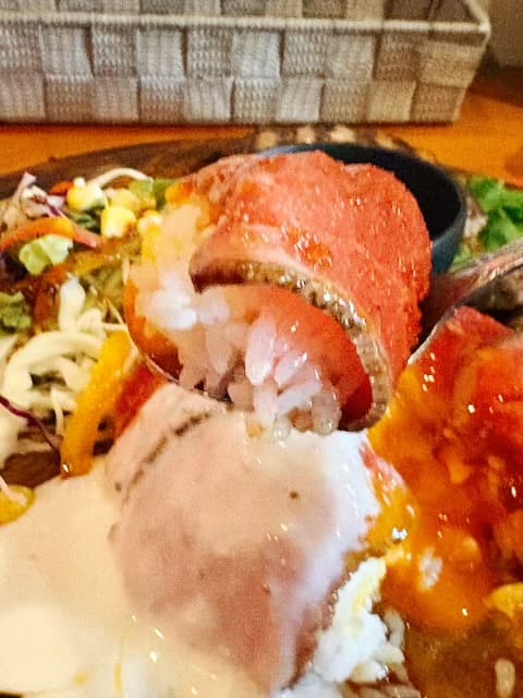 別府バル 肉は別腹