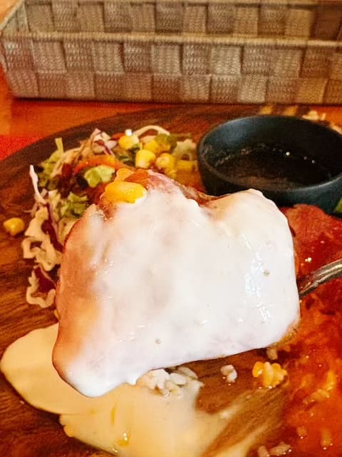 別府バル 肉は別腹