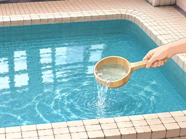 かかり湯